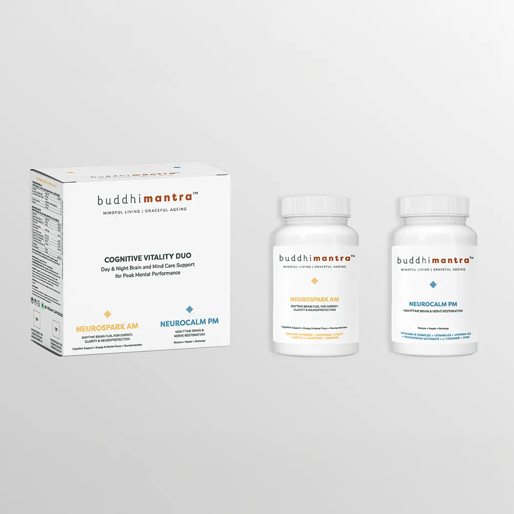 Cognitive Vitality Duo Capsules (Combo)